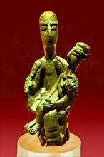 Nuraghic bronze statuette of the mother of the slain