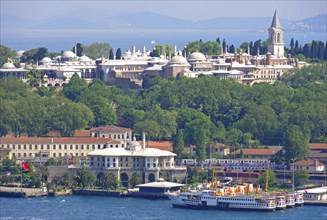 View of Topkapi Palace from the Golden Horn