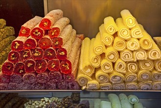 Egyptian bazaar with sweets
