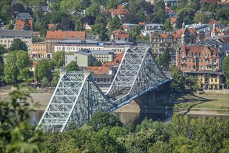 Elbe Bridge Blaues Wunder