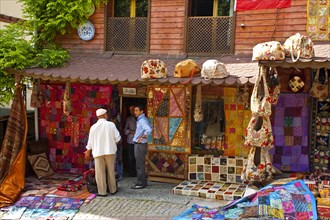 Bazaar Street with carpet dealers