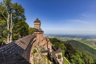 View from Chateau du Haut-Koenigsbourg
