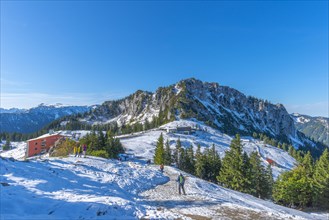 Kampenwand cable car mountain station