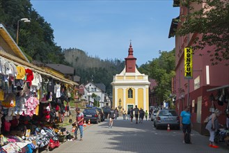 Asiamarkt and Kostel sv. Jana Nepomuckeho