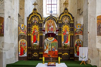 Iconostasis in the Basilius Monastery