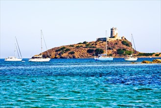 Saracen Tower on an Island