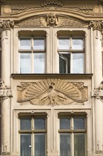 Art Nouveau facade in the Old Town