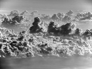 Cloud formation over the sea