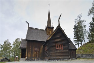 Stave Church at Mahaugen Open Air Museum
