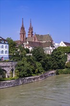Basel Minster on the Rhine