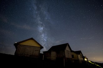 Milky Way on a clear night on the Hochalp