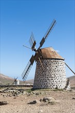 Two windmills