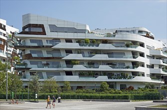 Flat residential complex by architect Zaha Hadid