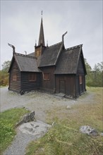 Stave Church at Mahaugen Open Air Museum