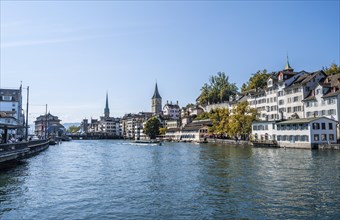View over the river Limmat