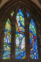 Large Gothic stained glass window