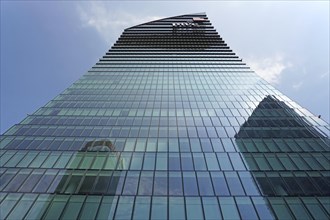 Overhanging Torre PwC or PricewaterhouseCoopers by Daniel Libeskind