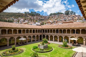 Colonial courtyard at Belmond Hotel Monasterio