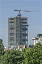 Construction site high-rise Ueberlin