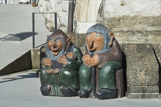 Troll figures in Alesund