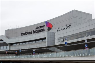 Terminal of Toulouse Blagnac Airport in Toulouse