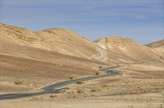 Road between Arad and Masada