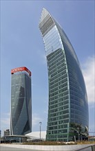 Torre Generali or Lo Storto by architect Zaha Hadid