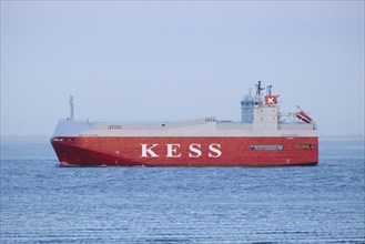 Car transport ship Kess Neckar Highway on the North Sea