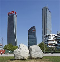 Torre Generali or Lo Storto by architect Zaha Hadid