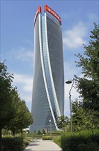 Generali Tower or Torre Generali or Lo Storto by architect Zaha Hadid