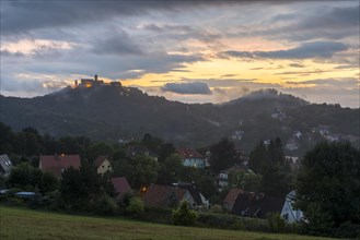 View from the Goepelskuppel of Wartburg Castle