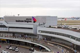 Terminal of Toulouse Blagnac Airport