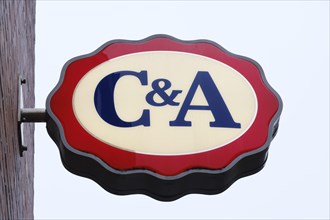 Sign and logo C&A