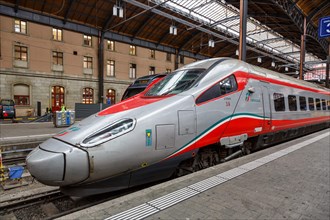 Alstom Trenitalia ETR 610 high speed train at Basel station