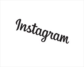 Instagram Wordmark Black