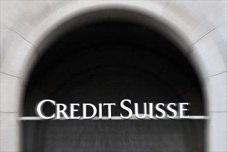 Credit Suisse logo lettering