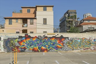 Graffiti in the Neve Zedeq neighbourhood