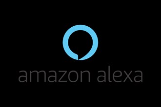 Amazon Alexa Black background