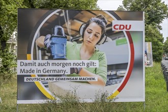 CDU election poster
