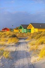 Colourful bungalow holiday homes