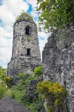 Cagsawa Church destroyed by Mayon Volcano