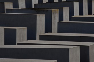 Stelae of the Holocaust Memorial in Berlin