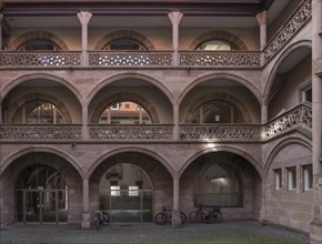 Historic courtyard