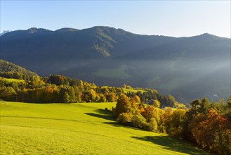 Autumnal mountain landscape