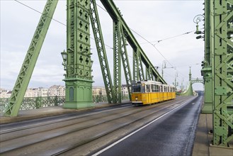 Tram on Freedom Bridge
