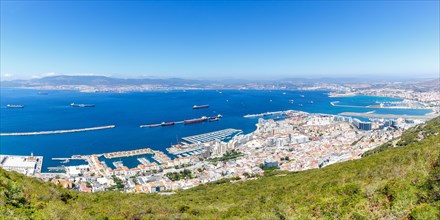 Panorama of Gibraltar