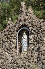 Statue of the Virgin Mary at the Grotto of the Virgin Mary