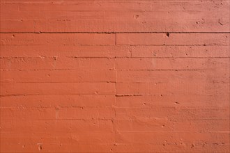 Rusty Red Concrete Wall