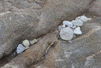 Stones and rocks on the beach