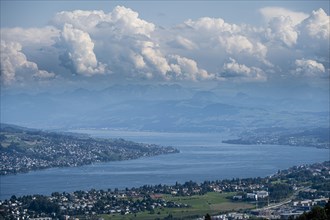View of Lake Zurich from the Uetliberg